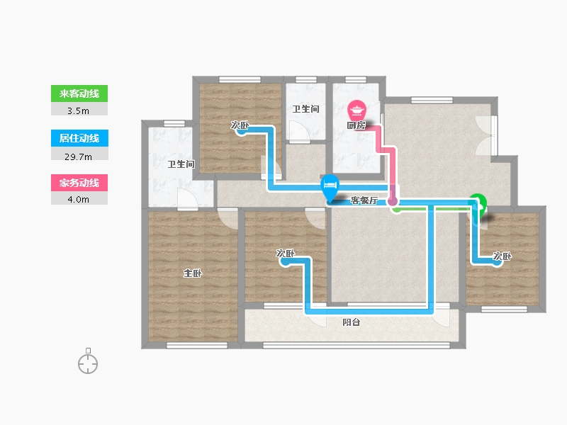 宁夏回族自治区-吴忠市-汇融城-116.98-户型库-动静线