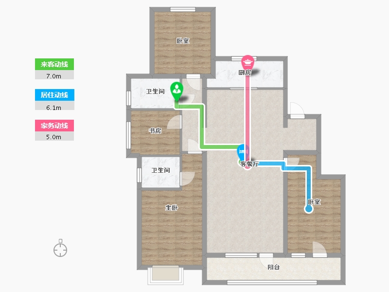 河北省-邢台市-皓顺茂-130.00-户型库-动静线