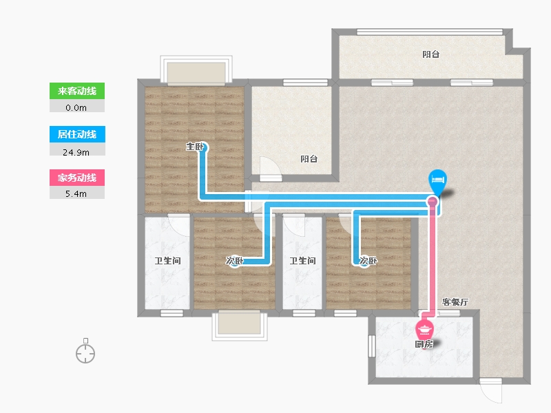 湖南省-长沙市-中建钰和城-150.00-户型库-动静线