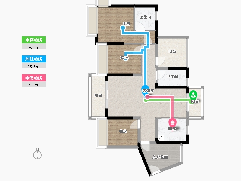 广东省-深圳市-振业时代-91.11-户型库-动静线