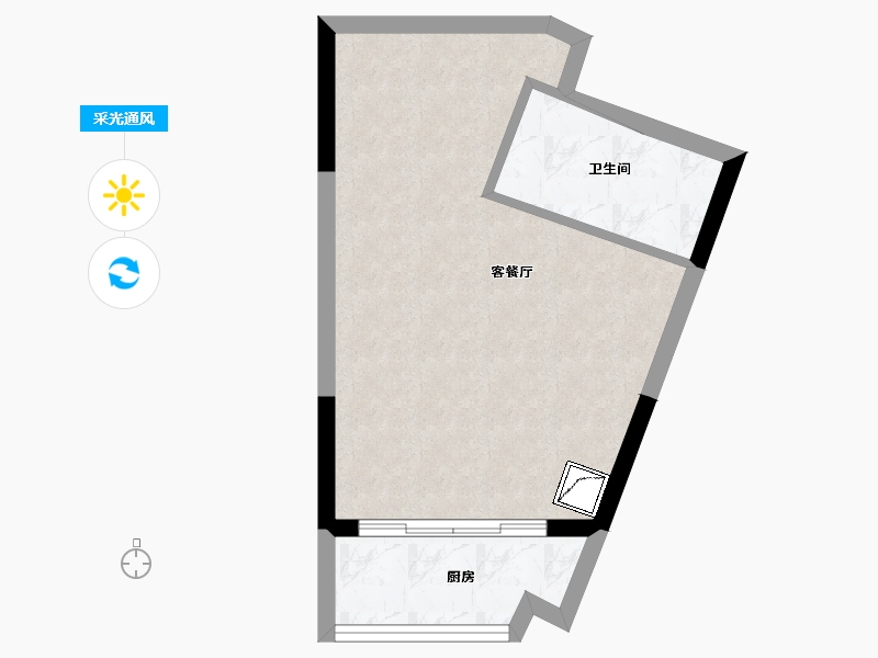 广东省-惠州市-嘉华美泉谷-34.33-户型库-采光通风