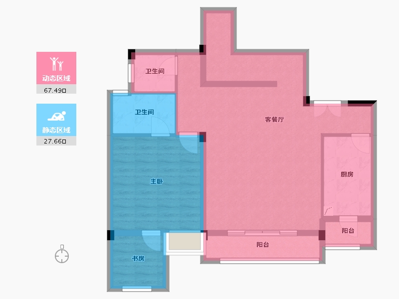 贵州省-黔西南布依族苗族自治州-梧桐郡北区-180.52-户型库-动静分区