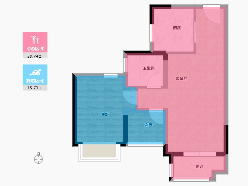 广东省-广州市-金地云上-48.75-户型库-动静分区