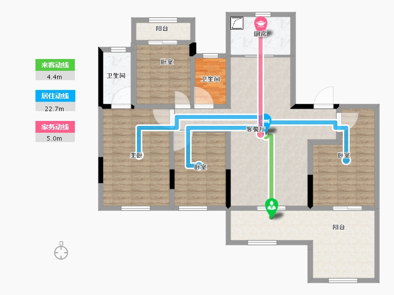 福建省-福州市-建发缦云-118.00-户型库-动静线