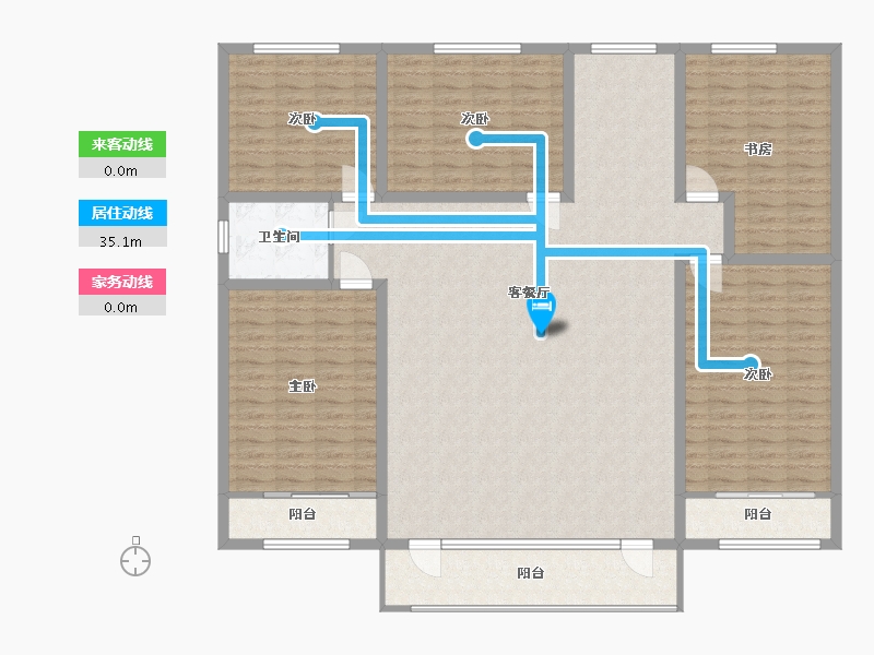 贵州省-黔西南布依族苗族自治州-毛栗坡安置区-110.00-户型库-动静线