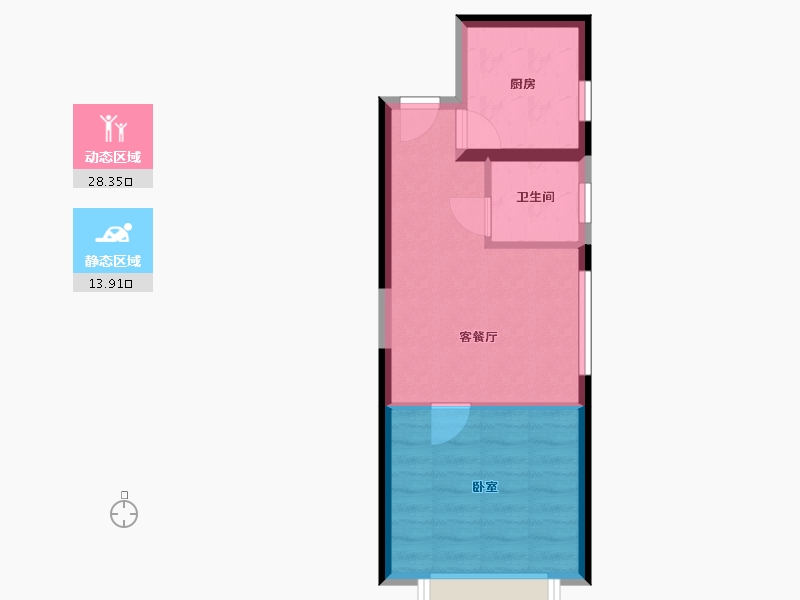 山西省-晋中市-阳光城文澜府-37.60-户型库-动静分区