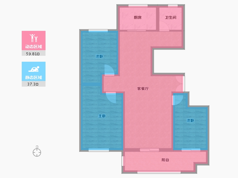 山东省-临沂市-房源印象-86.01-户型库-动静分区