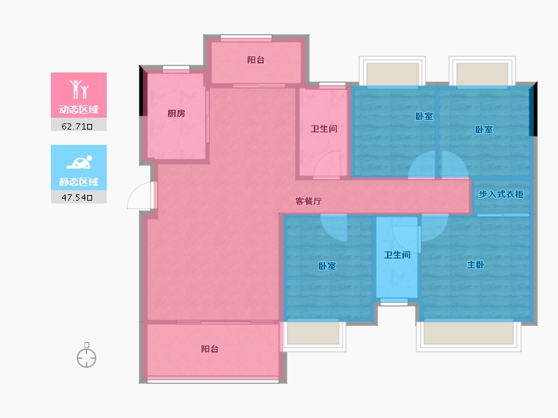 江西省-抚州市-琅程华府-100.00-户型库-动静分区