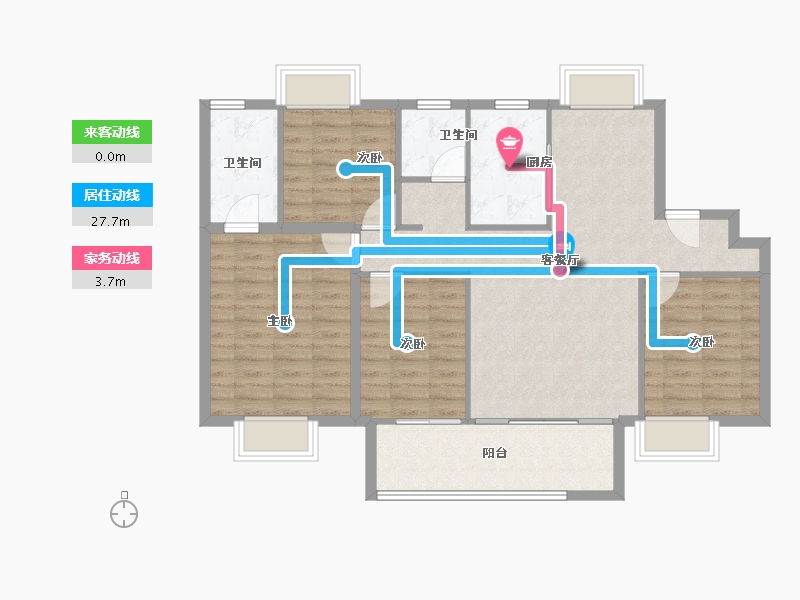 江西省-抚州市-万象丽泽华府-100.00-户型库-动静线