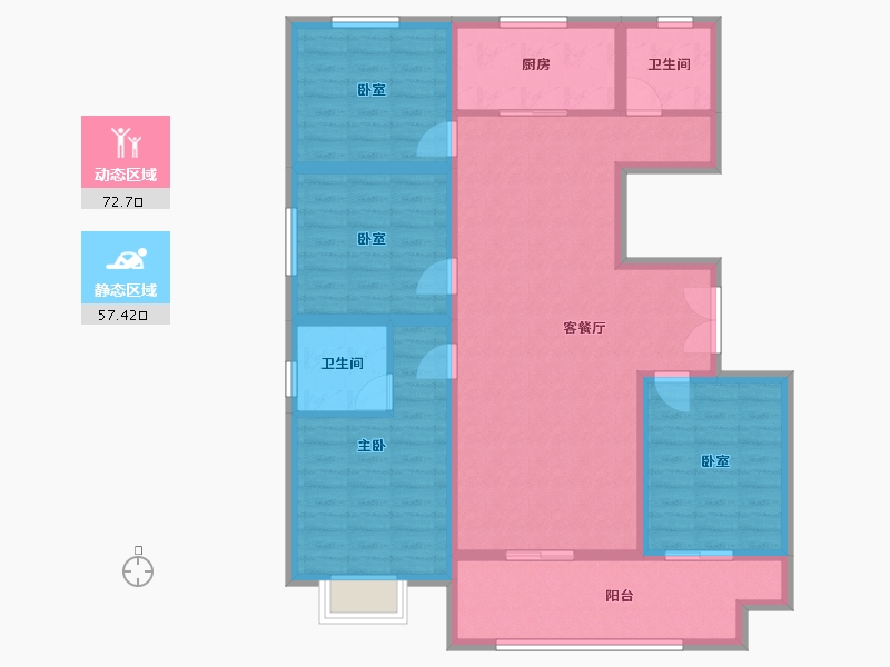 山东省-临沂市-房源印象-116.76-户型库-动静分区