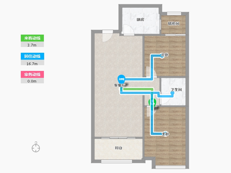 河北省-廊坊市-早安北京东区-78.00-户型库-动静线