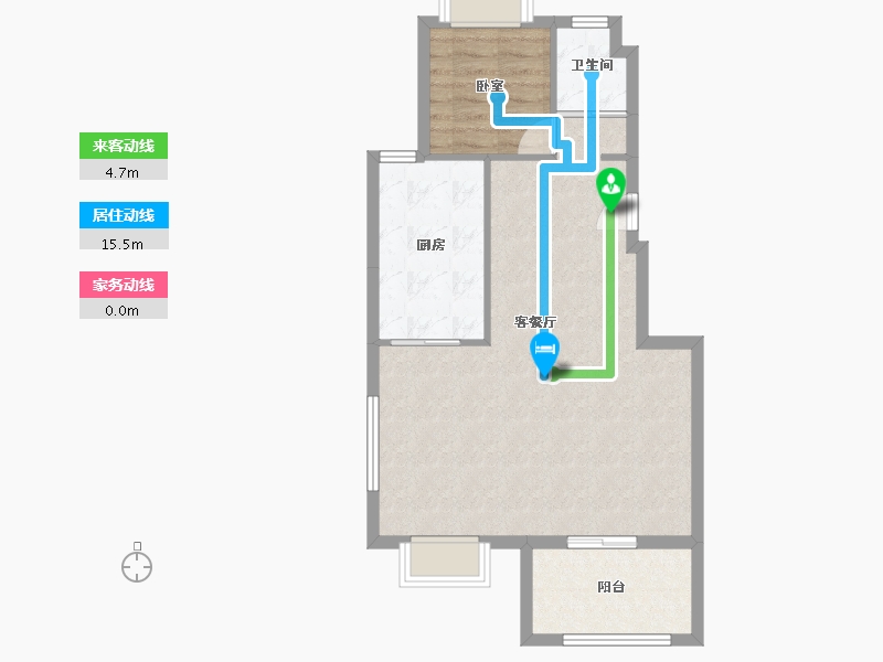 四川省-南充市-碧桂园天樾-144.00-户型库-动静线