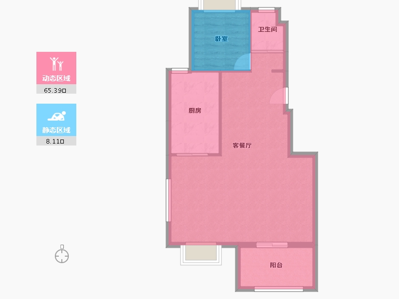 四川省-南充市-碧桂园天樾-144.00-户型库-动静分区