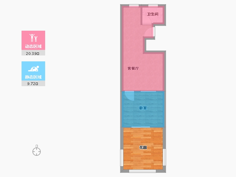 上海-上海市-国顺路395弄-32.00-户型库-动静分区