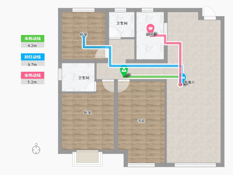 河北省-保定市-江山府-120.00-户型库-动静线