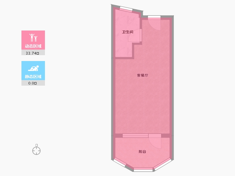 辽宁省-葫芦岛市-山海同湾-33.60-户型库-动静分区