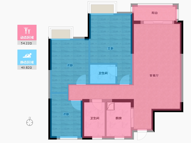 江西省-宜春市-名仕学府-103.00-户型库-动静分区