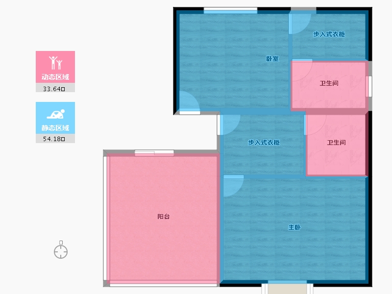 广东省-佛山市-自建房-98.00-户型库-动静分区