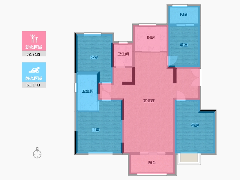 山东省-临沂市-亲和家源颐和源-140.00-户型库-动静分区