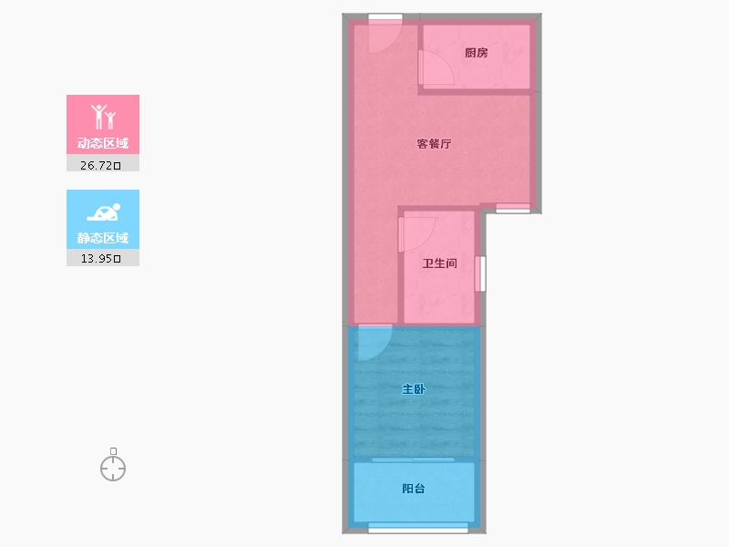 福建省-福州市-易安居小区-34.00-户型库-动静分区