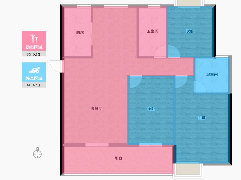 江西省-赣州市-红都-97.00-户型库-动静分区