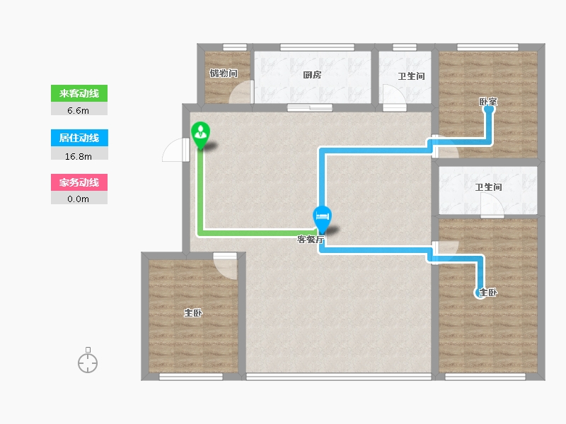 吉林省-吉林市-悦澜山-130.00-户型库-动静线