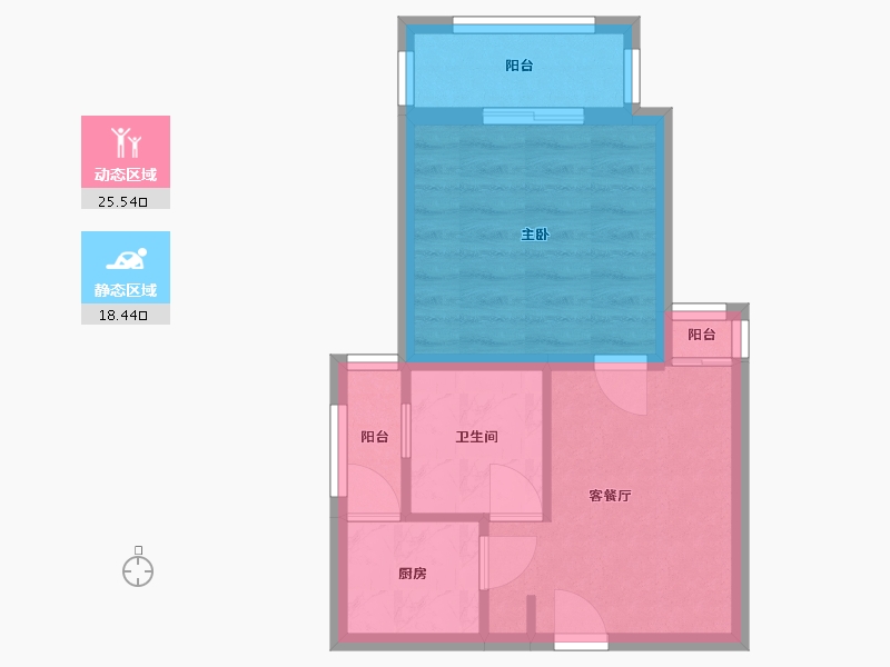 上海-上海市-新凯家园-一期-37.82-户型库-动静分区