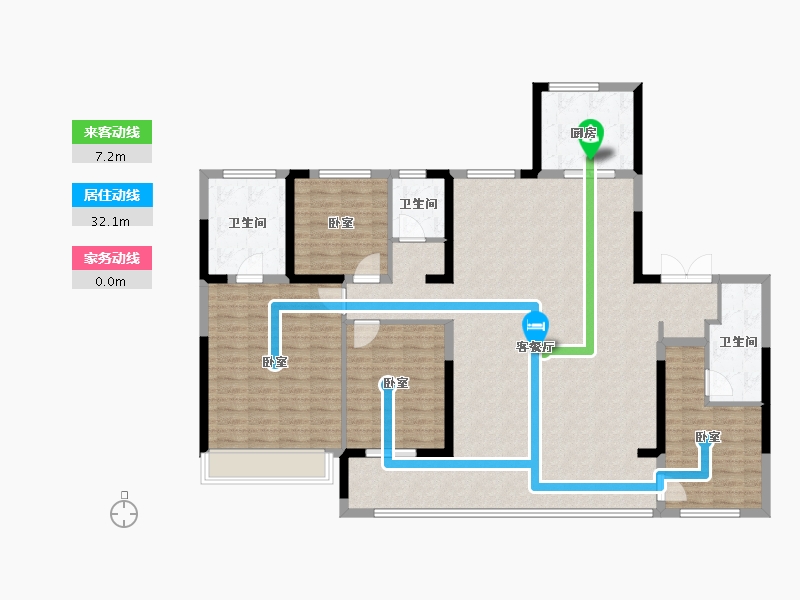 山东省-济南市-济南龙湖天越-151.20-户型库-动静线