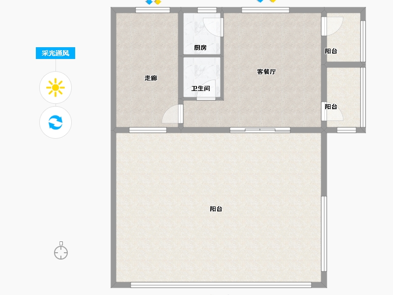 贵州省-黔西南布依族苗族自治州-永兴安置区-117.00-户型库-采光通风