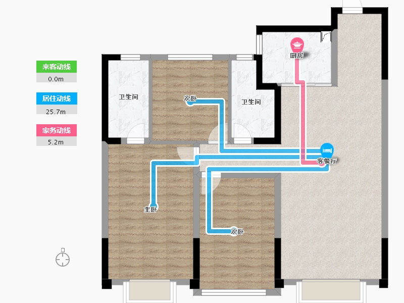 河北省-石家庄市-绿城春和印月-100.00-户型库-动静线