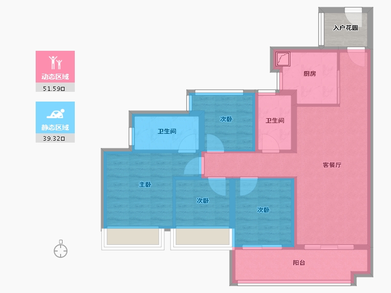 广东省-广州市-11-85.00-户型库-动静分区