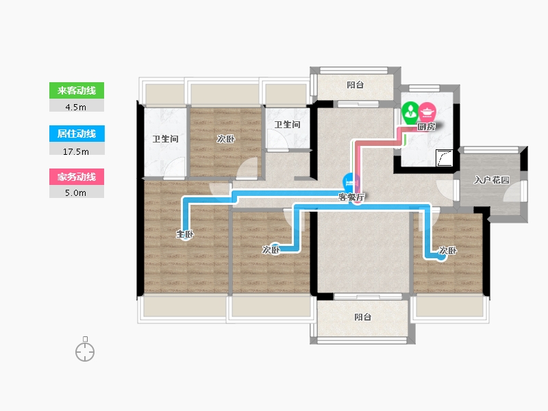 广东省-广州市-五矿招商江天际-88.01-户型库-动静线