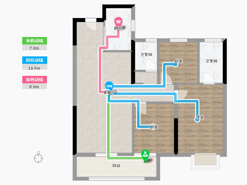 江西省-吉安市-红星九颂时代城-86.47-户型库-动静线