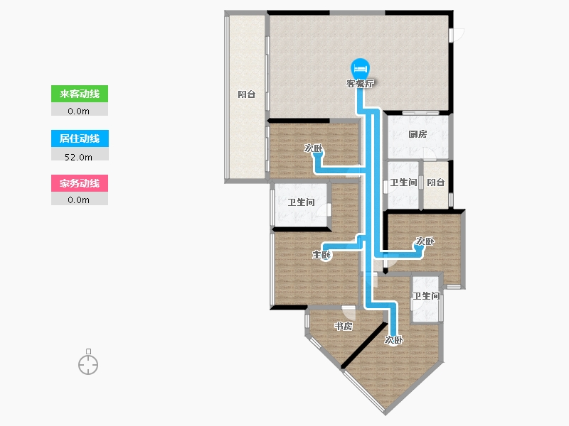 广东省-汕尾市-熙龙湾-160.00-户型库-动静线