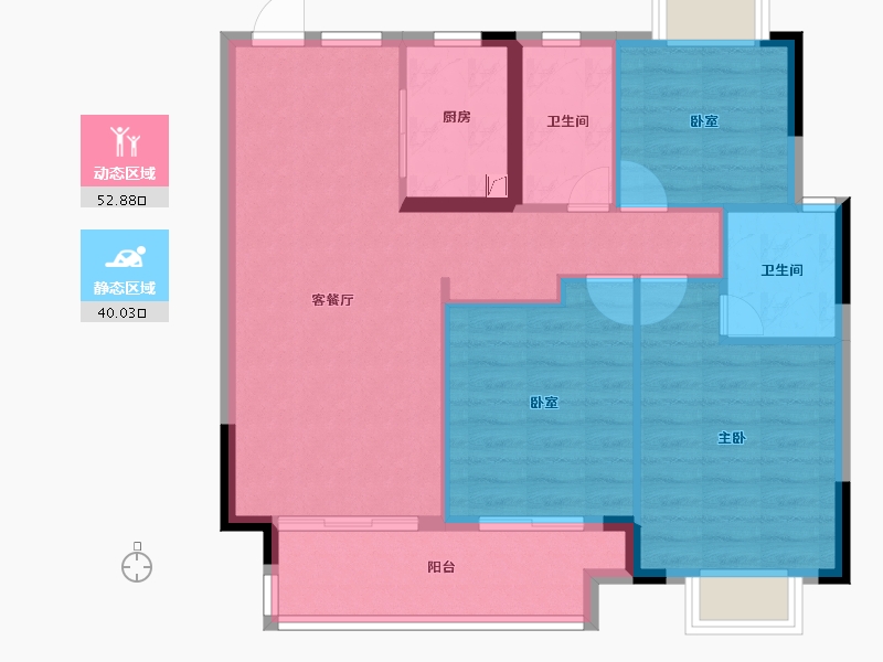 江西省-赣州市-海玥·天境-84.00-户型库-动静分区