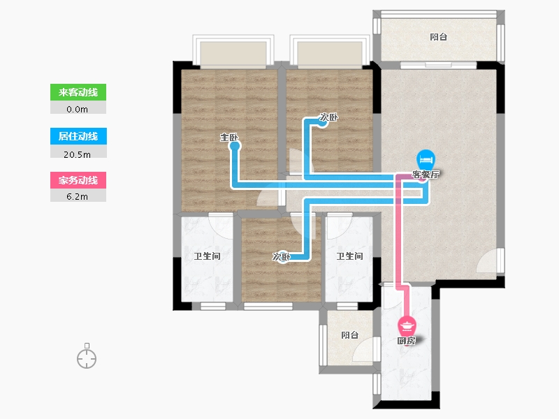 四川省-成都市-成都融创文旅城-81.09-户型库-动静线