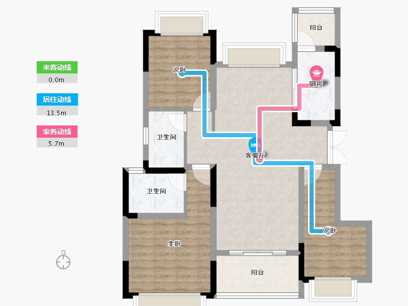 四川省-成都市-成都融创文旅城-91.14-户型库-动静线