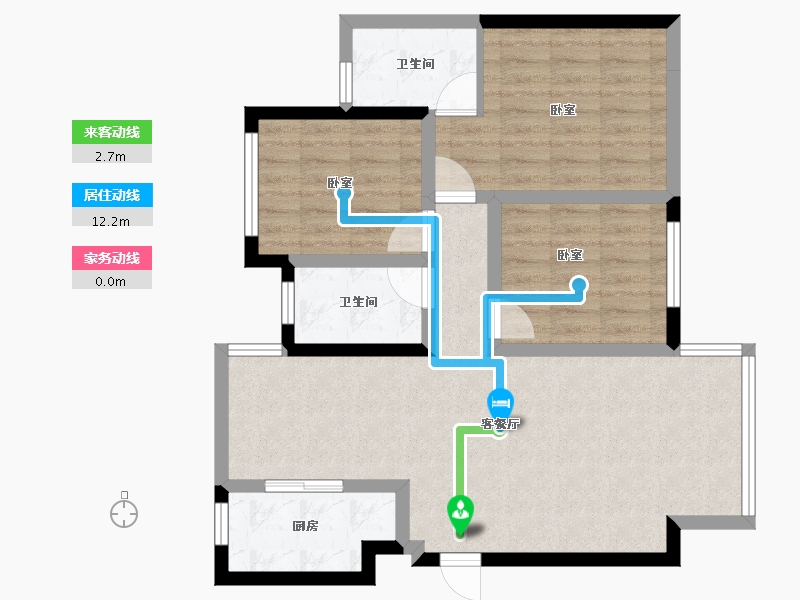 四川省-眉山市-融创璟凌溪-79.00-户型库-动静线