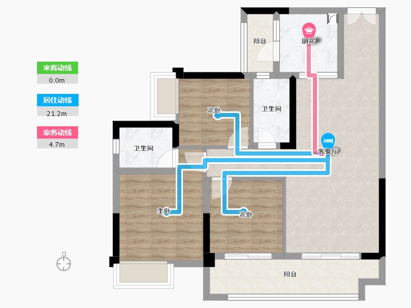 四川省-资阳市-公园华府-81.95-户型库-动静线