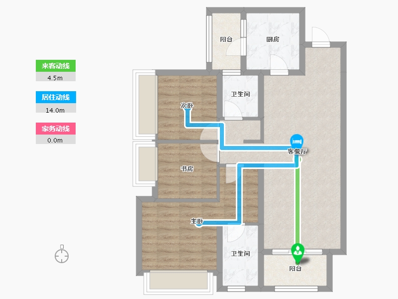 四川省-成都市-保利北新时区-79.11-户型库-动静线