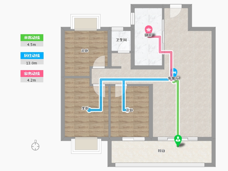 江西省-宜春市-明珠壹号-79.00-户型库-动静线