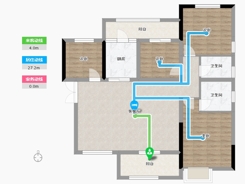 四川省-宜宾市-光明春天大院-102.00-户型库-动静线