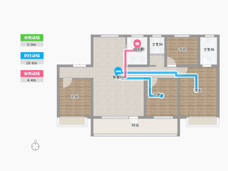 山东省-日照市-高新颐和学府-127.38-户型库-动静线