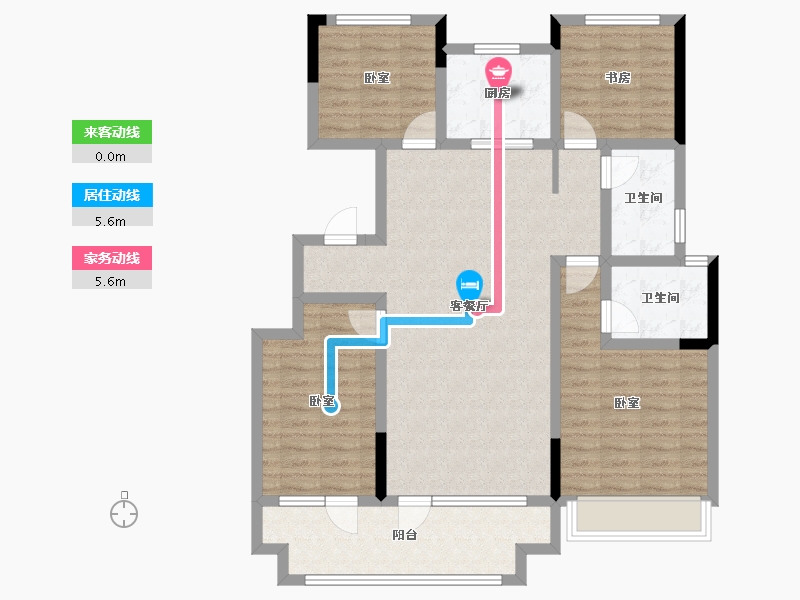 山东省-济宁市-城投瑞马·天悦-108.00-户型库-动静线