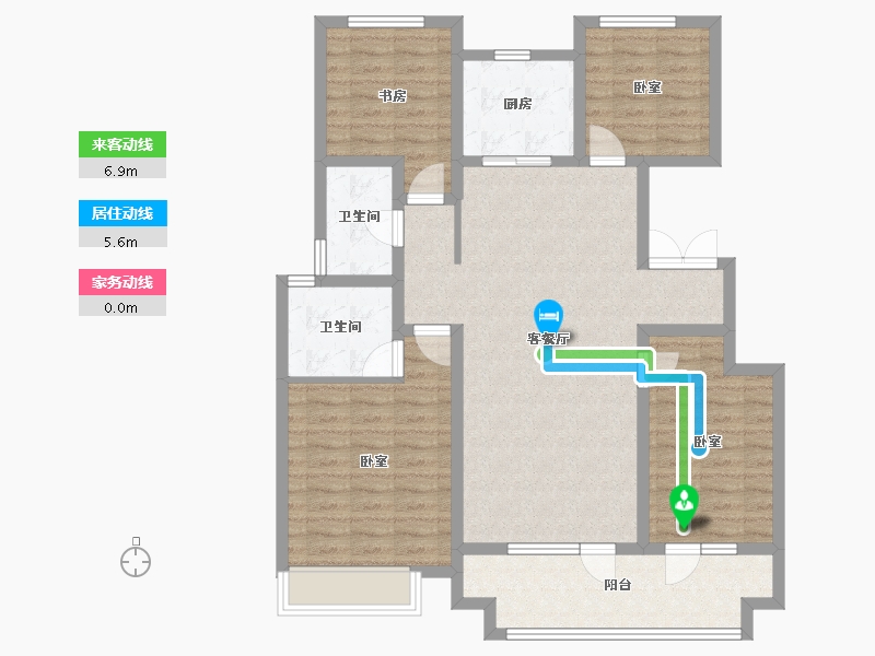 山东省-济宁市-公用瑞马君悦-108.00-户型库-动静线