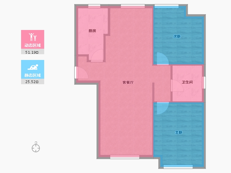 河北省-廊坊市-嘉都小区-75.12-户型库-动静分区