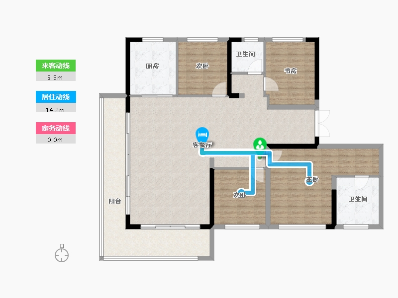 四川省-成都市-交投电建国宾江山-141.22-户型库-动静线