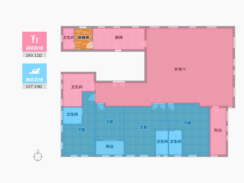 福建省-厦门市-莲花首岸-254.00-户型库-动静分区