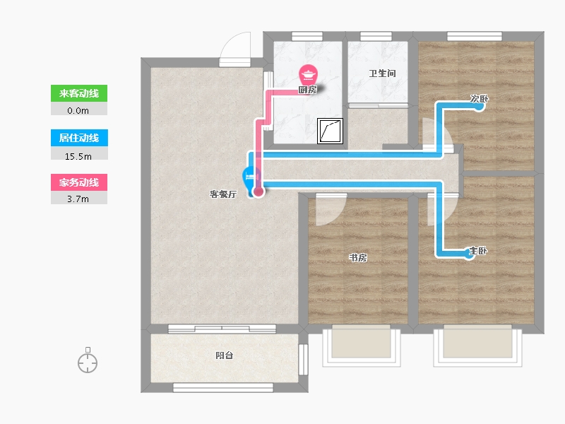 河北省-邢台市-襄元府-68.42-户型库-动静线