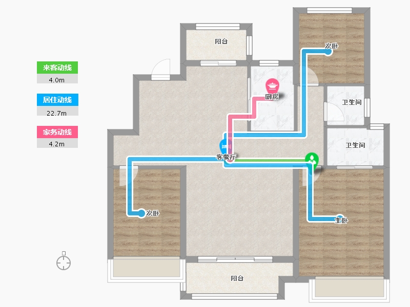 河南省-驻马店市-巨源国际花园-98.00-户型库-动静线